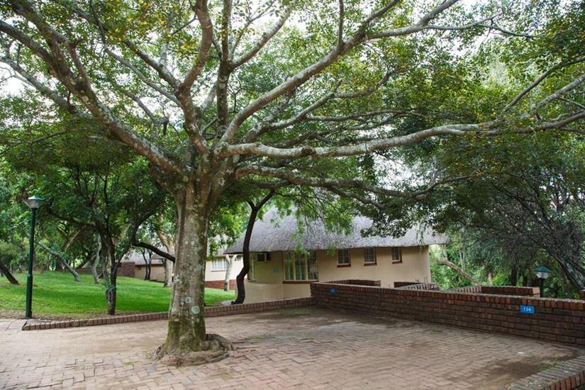 Badplaas, A Forever Resort: 4-Sleeper Rondavel. 2 bedrooms (1 double & 2 single rooms)